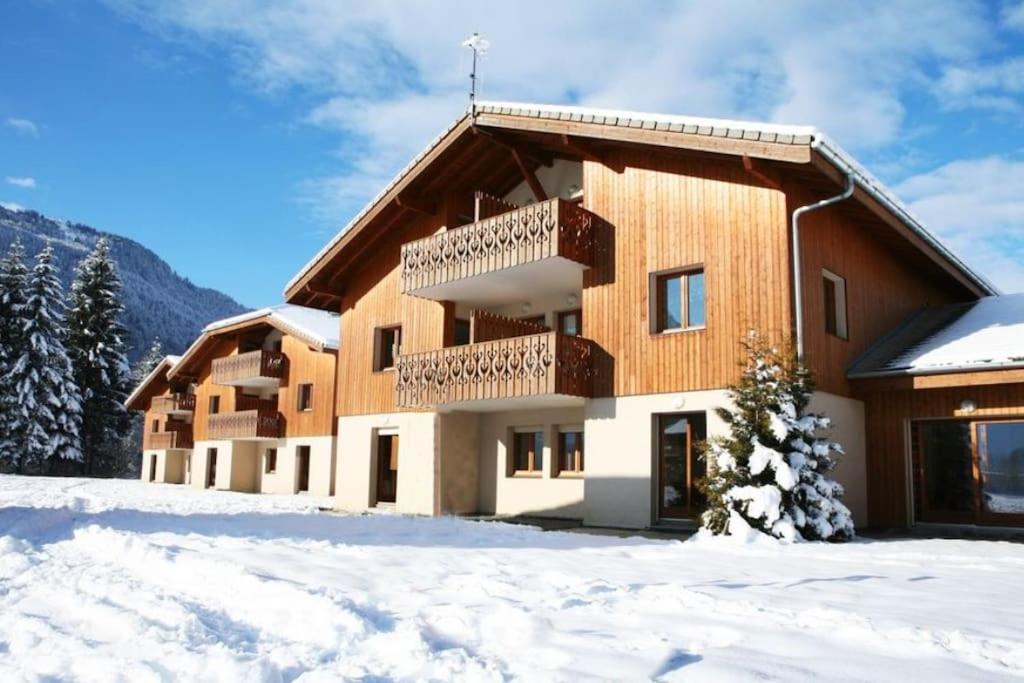 Appartement Rez-De-Chaussee, Cosy T3 4 A 6 Pers Avec Piscines Interieure & Exterieure A Samoens En Haute-Savoie Екстериор снимка