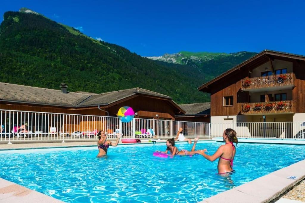 Appartement Rez-De-Chaussee, Cosy T3 4 A 6 Pers Avec Piscines Interieure & Exterieure A Samoens En Haute-Savoie Екстериор снимка